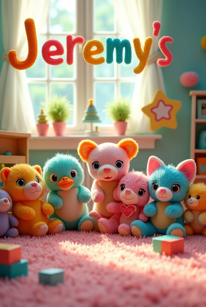 Image of toys with the name ( Jeremy's)