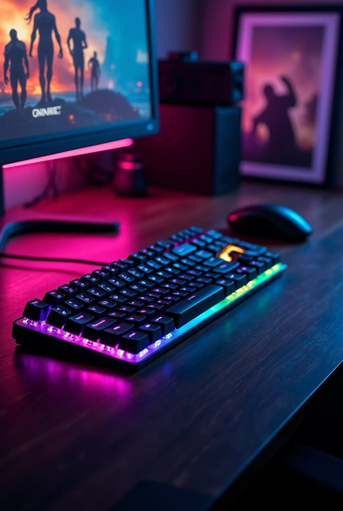 RGB keyboards often have a variety of settings and customization functions, which may include basic lighting modes.: Such as a single color backlight or color changing according to button presses, lighting effects: Such as pulse color change, Fire movement, Or lighting according to the rhythm of button presses, fine adjustment: For example, setting individual key lighting or creating custom lighting patterns. Setting up and controlling an RGB keyboard usually uses software that comes with the keyboard, which allows you to customize the effects and colors as desired.