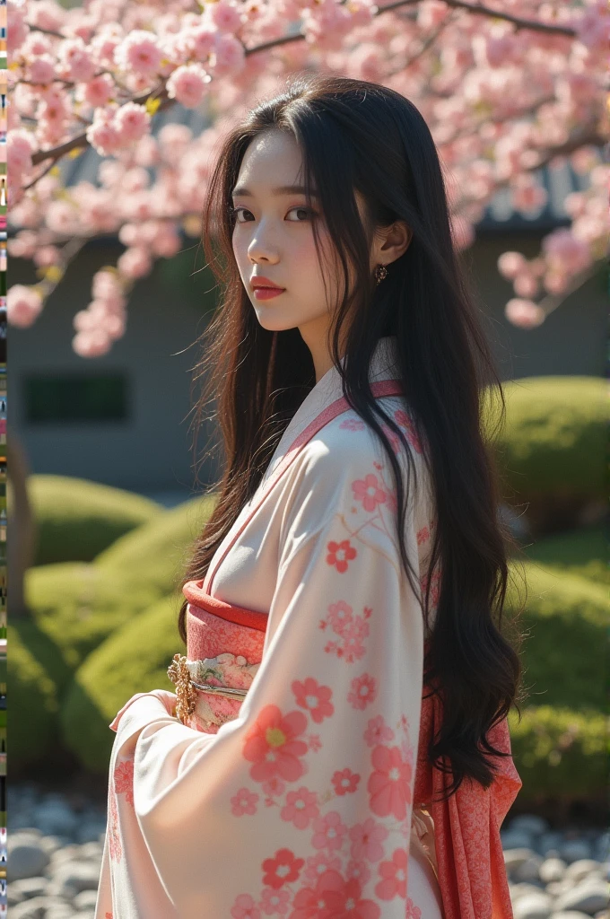 Create an image of a Japanese woman without a bracelet