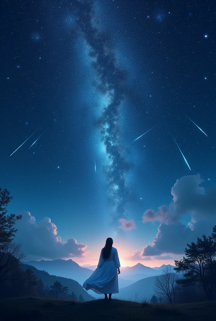 Today's challenge theme：Starry Sky