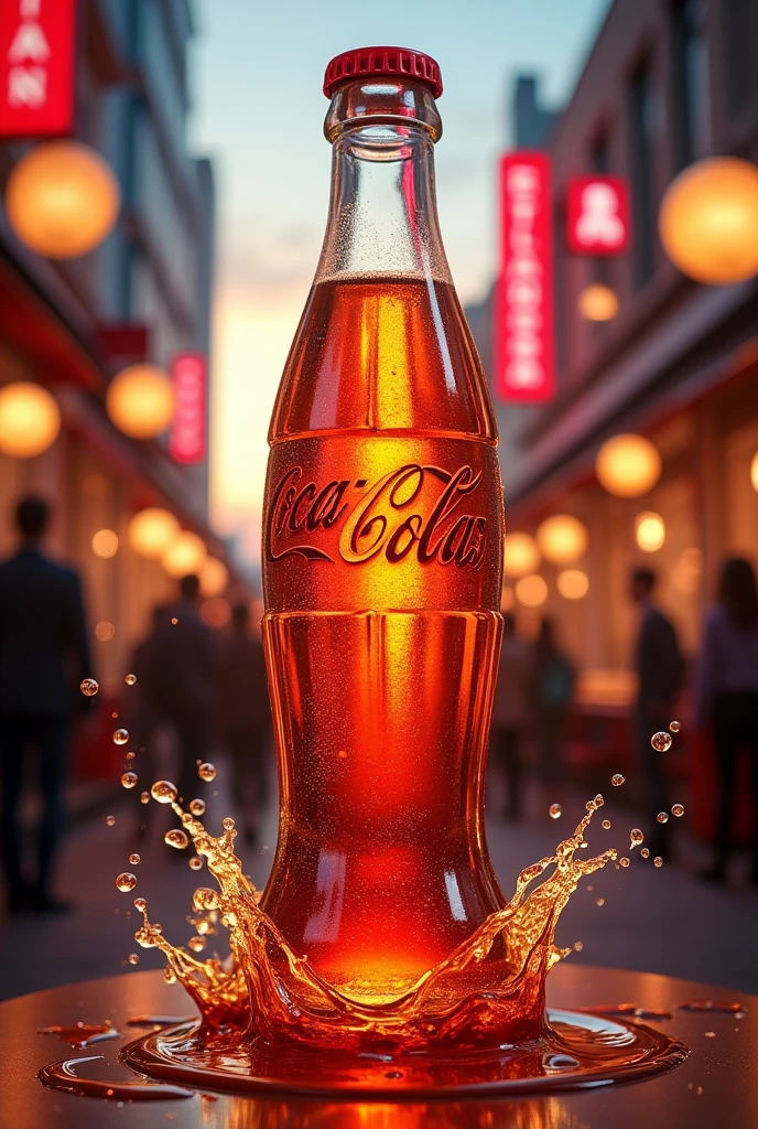 New Coca-Cola bottle design , a new design that does not exist 
