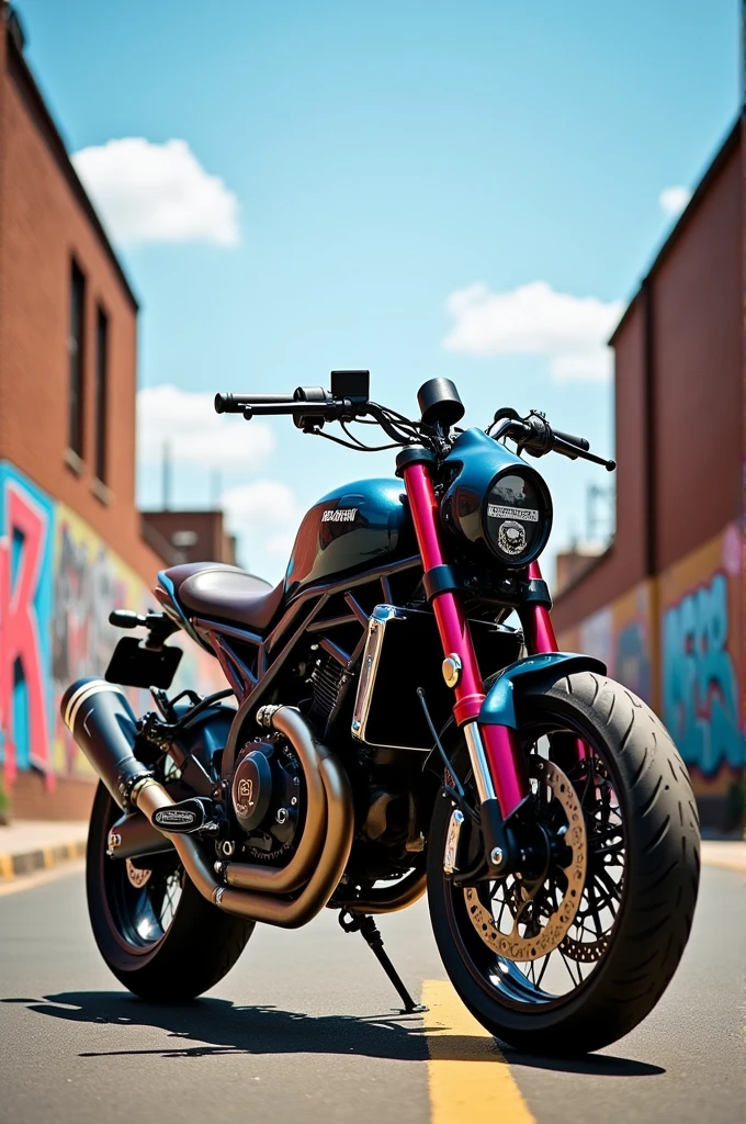 KTR Nairobi modified stunt bike 