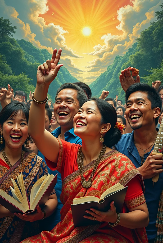 Filipino people na gumawa ng photo sining na ang tema ay "filipino:wikang mapagpalaya"