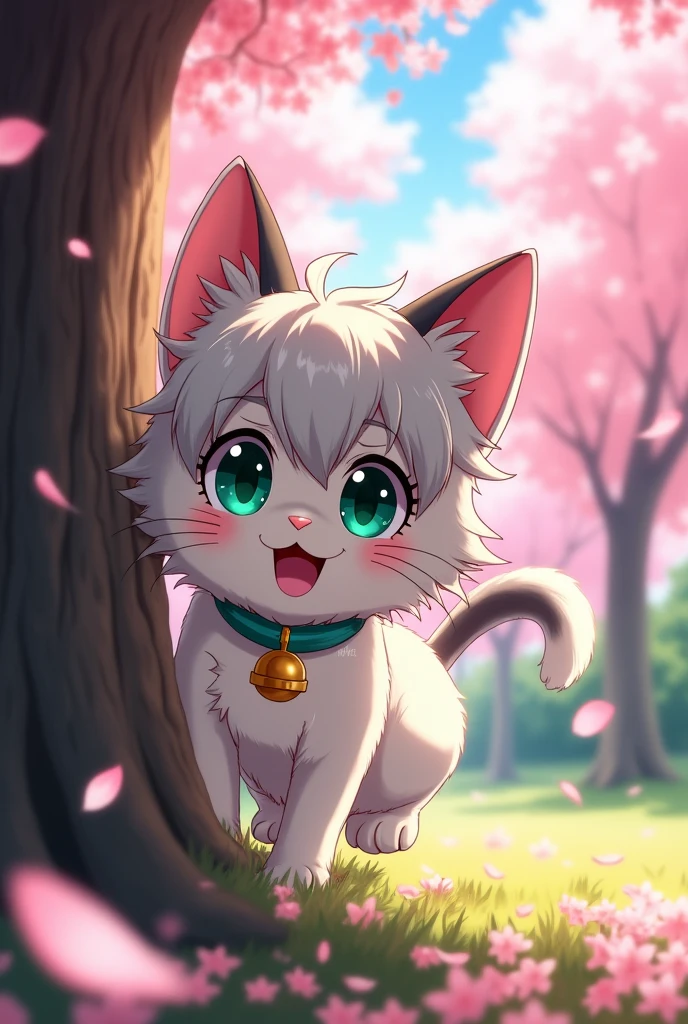 Anime cat boy