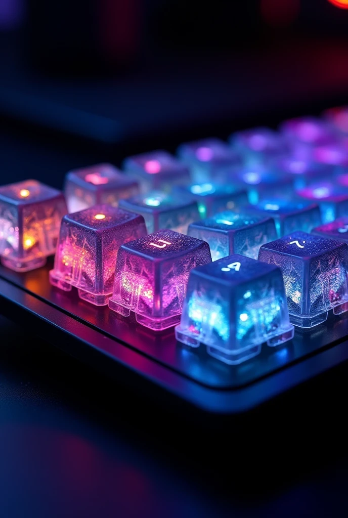 RGB keyboards use different types of keycaps, so there are several factors to consider.: Keycap Compatibility: RGB keyboards often use keycaps that are designed to match the distribution of LED light. Therefore, a keycap with a translucent or semi-transparent appearance will allow the LED light to shine through better, allowing the RGB light to shine through the keycap and making the lighting display more beautiful. Keycap material: PBT (Polybutylene Terephthalate): Good wear and fade resistant ABS material (Acrylonitrile Butadiene Styrene): Relatively cheaper material but can wear out faster than other materials. Design and pattern.: Keycaps can have various designs and patterns, such as transparent keycaps., Patterned glaze, Or keycaps with different printing patterns. Installation: The new keycaps you choose should match your keyboard's switch style, such as Cherry MX., razer, Or other types of switches, changing keycaps is a great way to customize your keyboard to give it a unique look and make the experience more special.