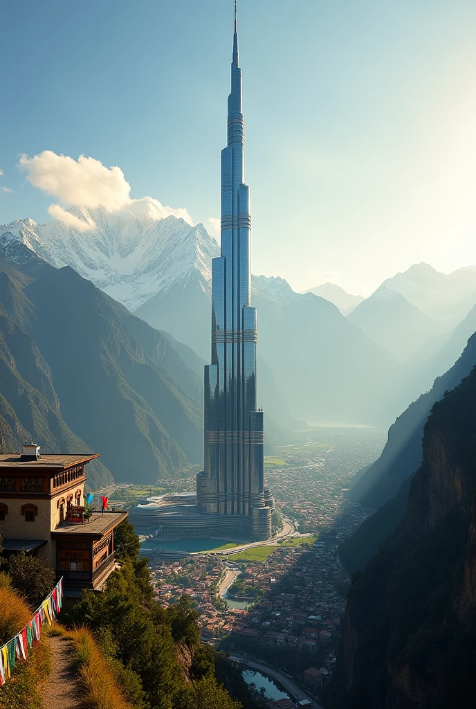 Burj Khalifa in Nepal