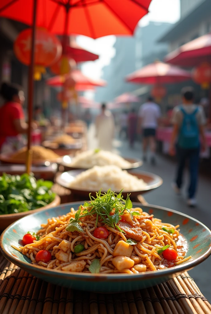 Noodles and rice