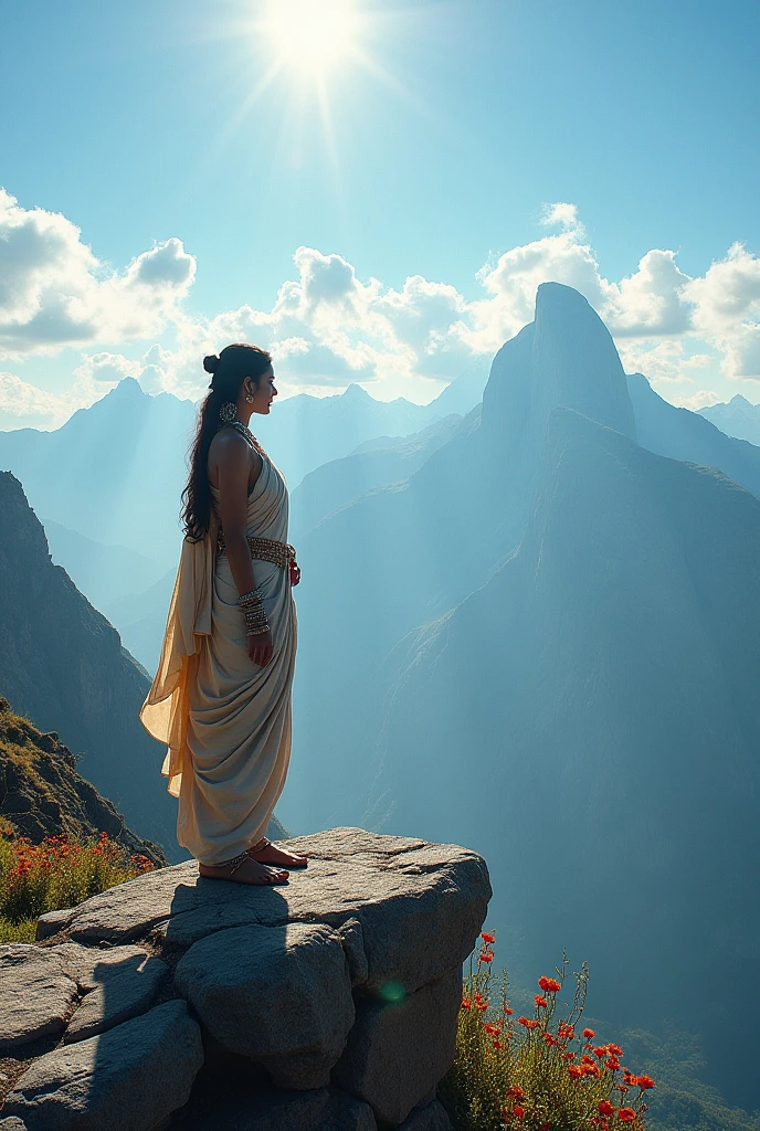 Amazing photo mahadev mountain top