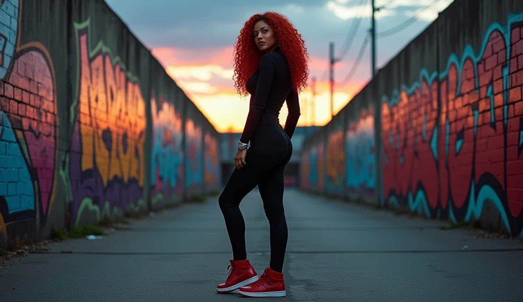 makima wearing sneakers airjordan