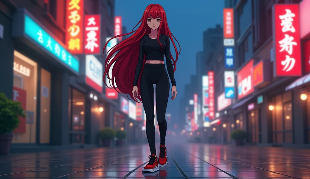 anime makima wearing airjordan