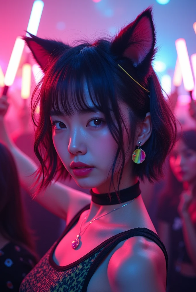 kpop idol wolfcut short hair cute
