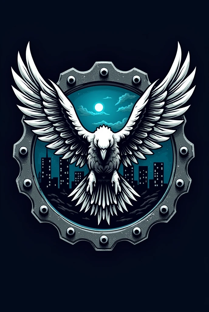 Asme A Motorcycle Logo Called The Birds From The Cage Below