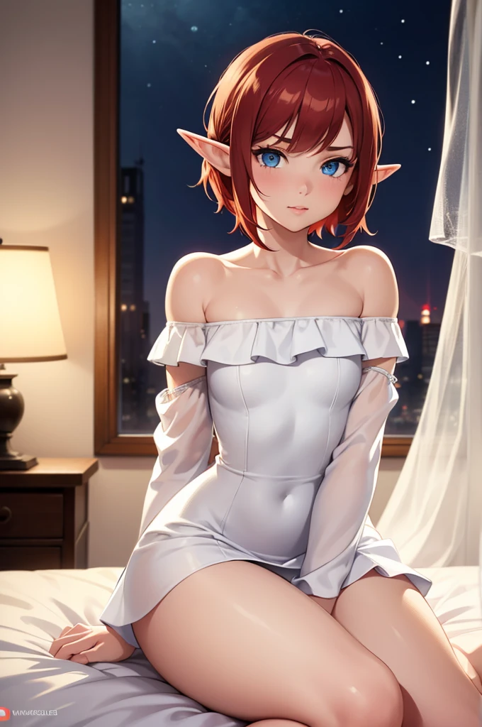 Goblin,a father （he had been brainwashing by his second son,crossdressing,Sex with his second son every day, wear sexy Wedding lingerie,bride of his second son,have one's first night,,swear live as the wife of his second son for life) 