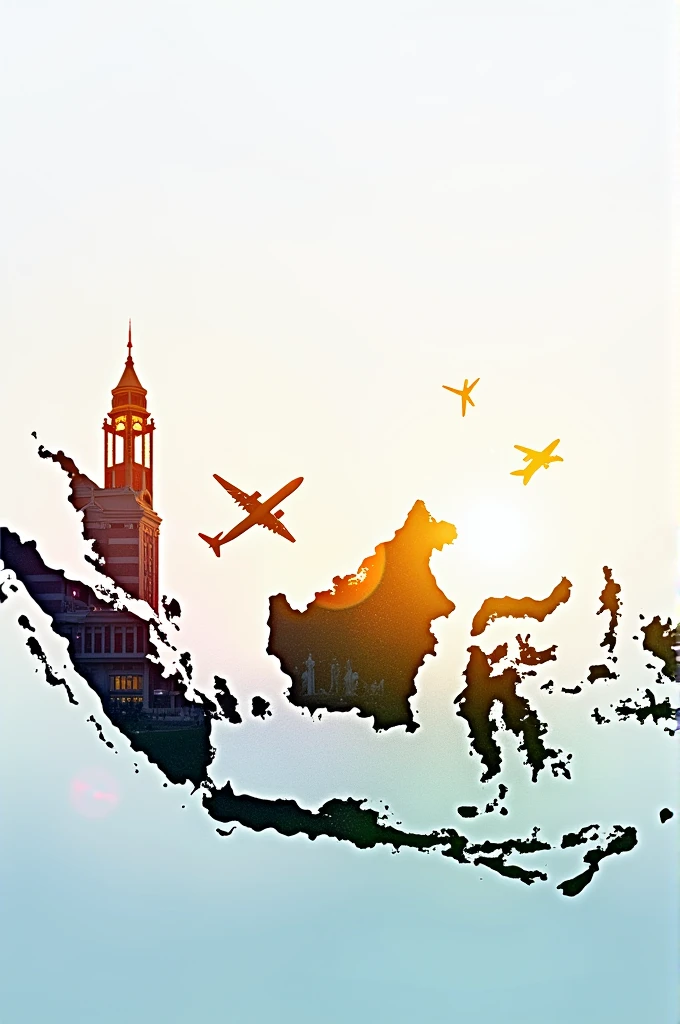 Here’s an AI prompt that includes your specific requests:
---
**AI Banner Design Prompt**
Create a landscape-oriented banner incorporating the following elements:
1. **Main Title:**
"Bonding Between Universiti Teknologi Mara (UITM) and Universitas Airlangga (UAIR)"
2. **Subtitle:**
"Summer Academic Program and International Community Services Engagement"
"Surabaya, Indonesia"
3. **Program Details:**
- **Location:** Universitas Airlangga, Surabaya, Indonesia
- **Duration:** 14 September 2024 - 28 September 2024
**Visual Elements:**
- **Background:**
- Include images of the UITM building and the UAIR building.
- Add an outline of Indonesia as a prominent feature.
- **Icons:**
- Integrate an icon of an airplane to symbolize travel and international engagement.
- **Color Scheme:**
- Use the official colors of both universities.
- **Font Styles:**
- Title: Large and bold
- Subtitle: Medium size
- Additional details: Smaller size
**Layout:**
- Ensure there is adequate spacing between elements to maintain clarity and visual appeal.
Generate a professional and visually appealing banner that effectively communicates this information while incorporating the specified imagery and icons.
---
Feel free to adjust the wording if needed!