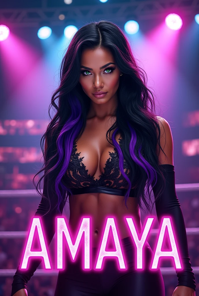 create a WWE titantron with the name: Amaya Ace