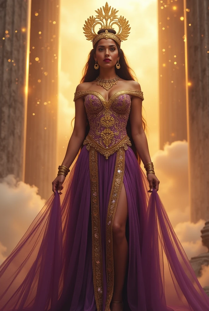 Hera full body and front costume 