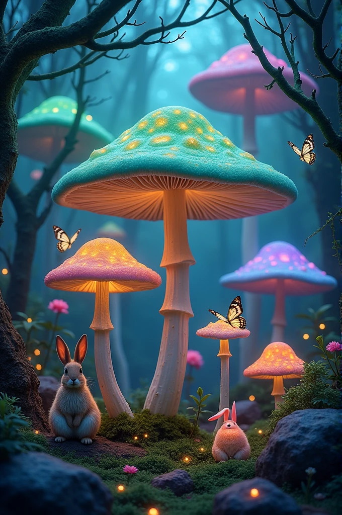 Mushroom forest