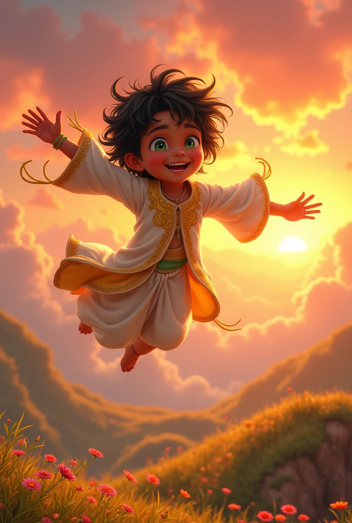 Krish flying
