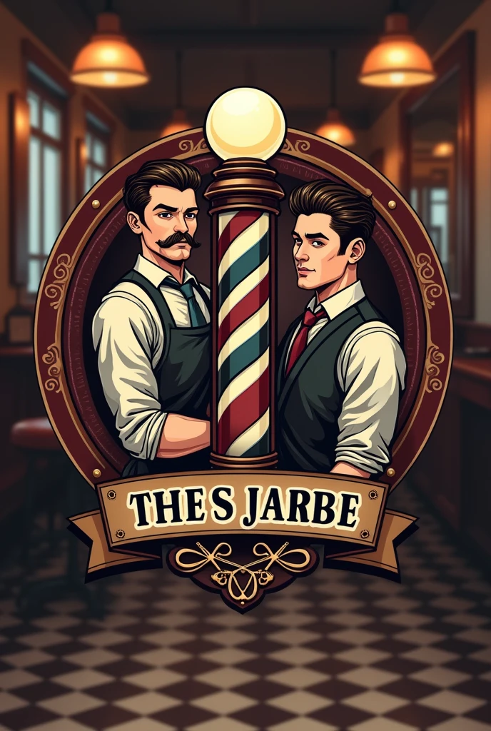 Logo for barber shop 
