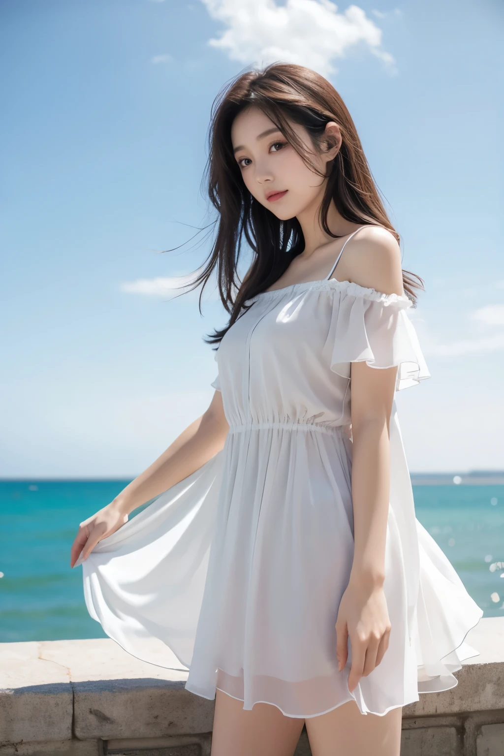 Tower、Beauty、breeze、chiffon