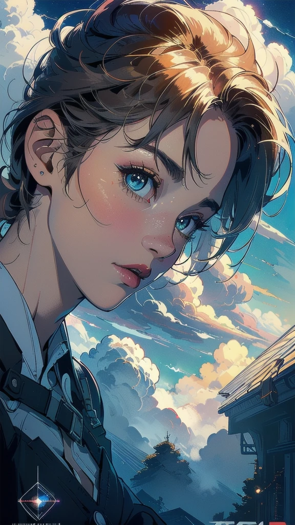 (((masterpiece, highest quality))),(((solo:1.2))),(((1girl:1.2))),32k wallpaper, very detailed, poster, vintage science fiction,(((((geometric cinematic movie poster))))),((((mid century modern)))),(((((portfolio))))),(((((Close-up))))),(((((bust up))))),((((more various angle)))),(((highlight))),((((heterochromia)))),(((complete. detailed face))),(((Extremely talented))),(((most complecated machine))),(((Overall colorfully))),((((((Absolutely cloud rbackground)))))),(((Cumulonimbus that wrap around you)))