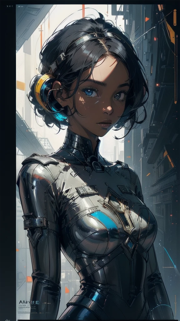 (((masterpiece, highest quality))),(((solo:1.2))),(((1girl:1.2))),32k wallpaper, very detailed, poster, vintage science fiction,(((((geometric cinematic movie poster))))), ((((bauhaus)))),(((abstract))),((((mid century modern)))),(((((portfolio))))),(((((Close-up))))),(((((bust up))))),((((more various angle)))),(((highlight))),((((heterochromia)))),(((complete. detailed face))),(((Extremely talented))),(((most complecated machine))),(((Overall colorfully))),((((((Absolutely simple background)))))),(((great black skin woman))),(((great Traveler)))
