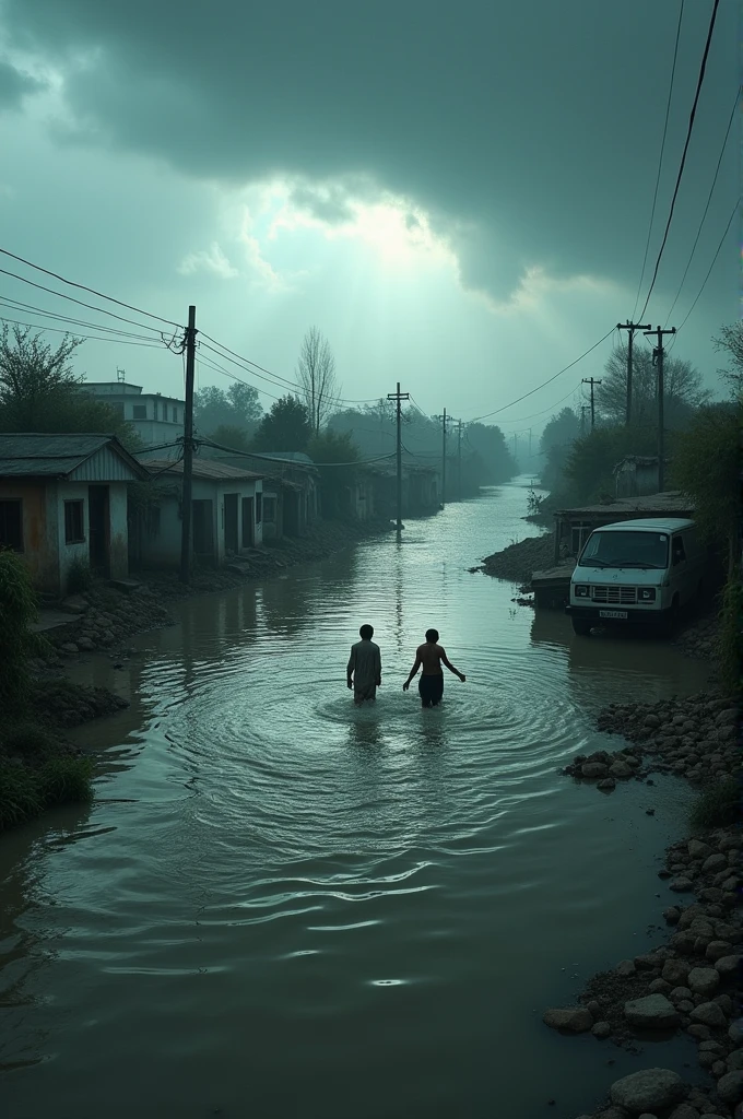 Pakistan is drowning in water.