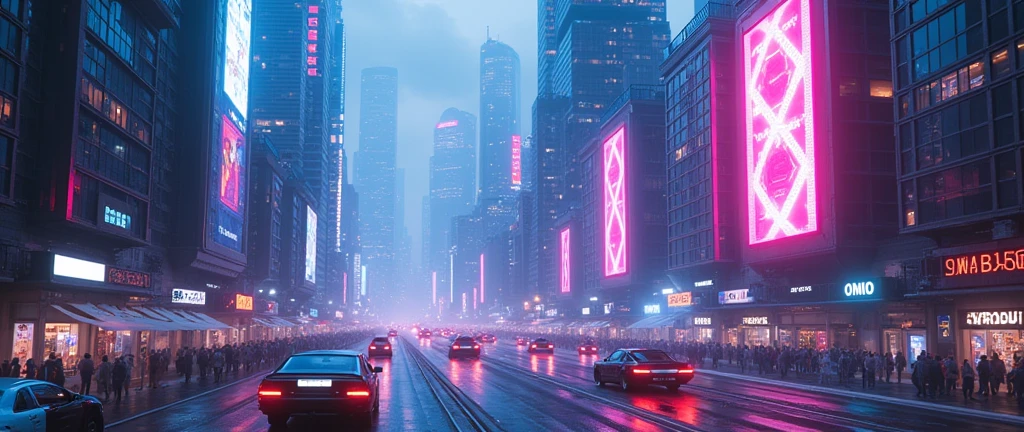 (best quality,4k,8k,highres,masterpiece:1.2),ultra-detailed,(realistic,photorealistic,photo-realistic:1.37),cyberpunk,futuristic world,tall skyscrapers,earth,SF art,imaginative,SF fantasy,futuristic city,high resolution,futuristic glass skyscrapers towering skyline,megacity