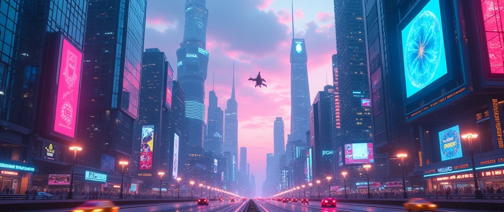 (best quality,4k,8k,highres,masterpiece:1.2),ultra-detailed,(realistic,photorealistic,photo-realistic:1.37),cyberpunk,futuristic world,tall skyscrapers,earth,SF art,imaginative,SF fantasy,futuristic city,high resolution,futuristic glass skyscrapers towering skyline,megacity