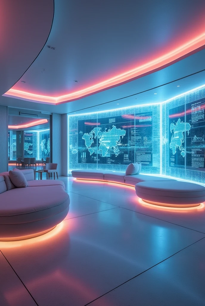 futuristic room