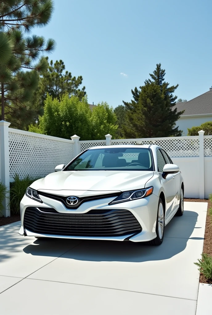 Full white brand new Camry v70 even lattice is white