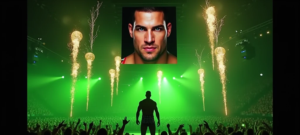 create a wrestling titantron with the name: Kyle Jordan
