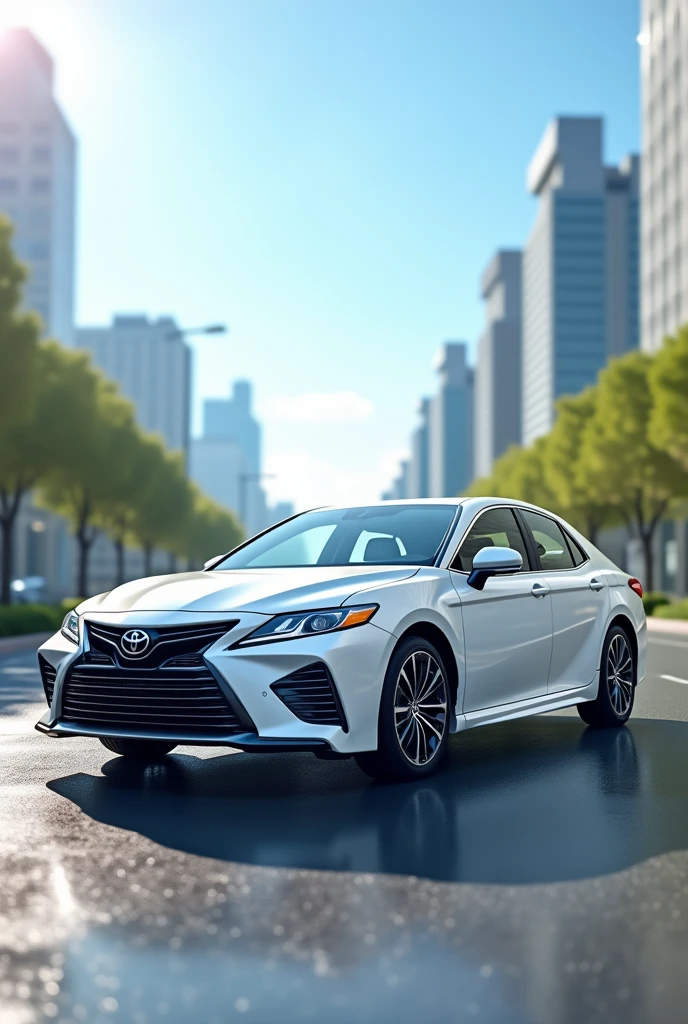 Full white brand new Camry v70 even lattice of the car is white every parts and details is white! Radiator also