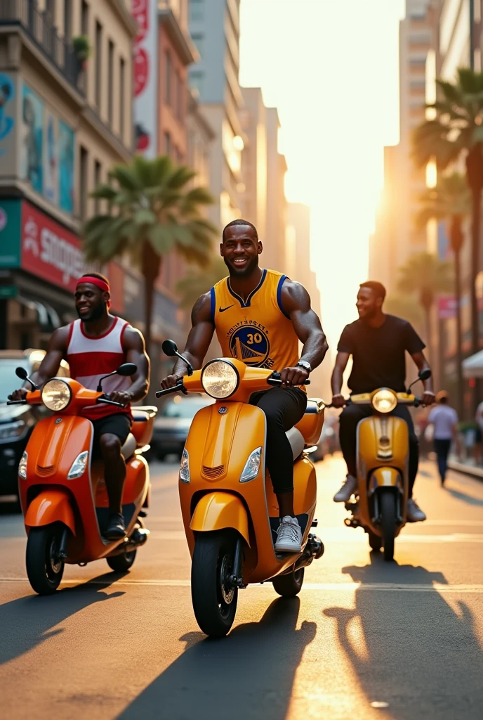 Shopee delivery driver LeBron james ,stephen curry , kevin durant
