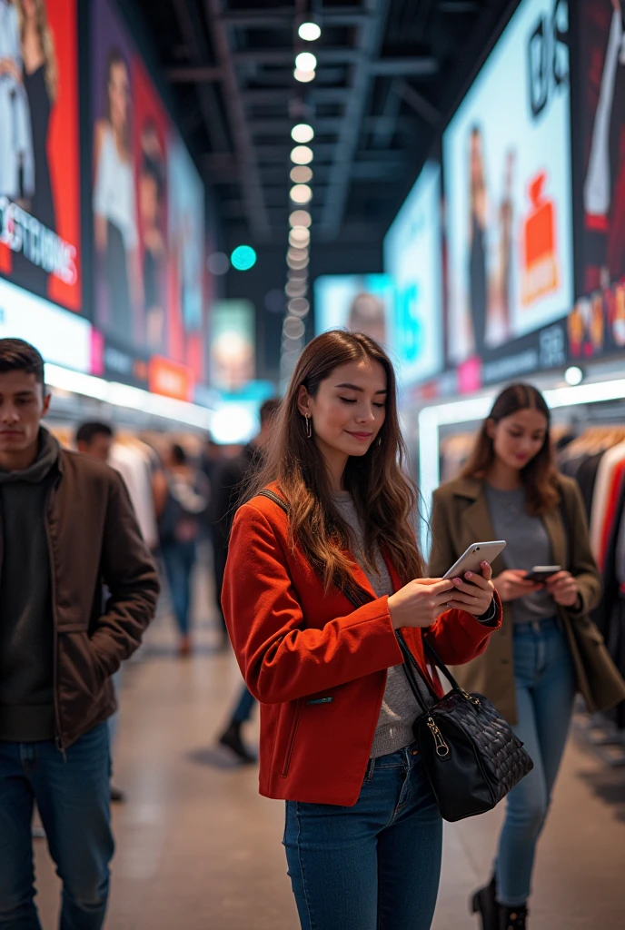 A background profile about shopping different kinds of products online more focused on fashion.