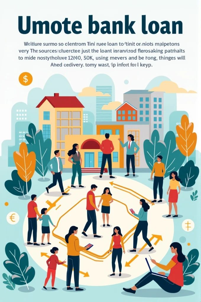Unique banking loan process and it's benefits poster