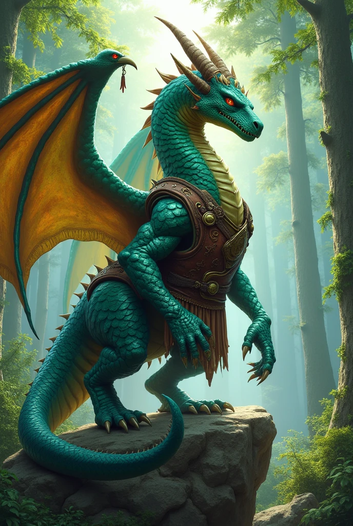 Unique，male，dragon，Wear_Vest，Orcs