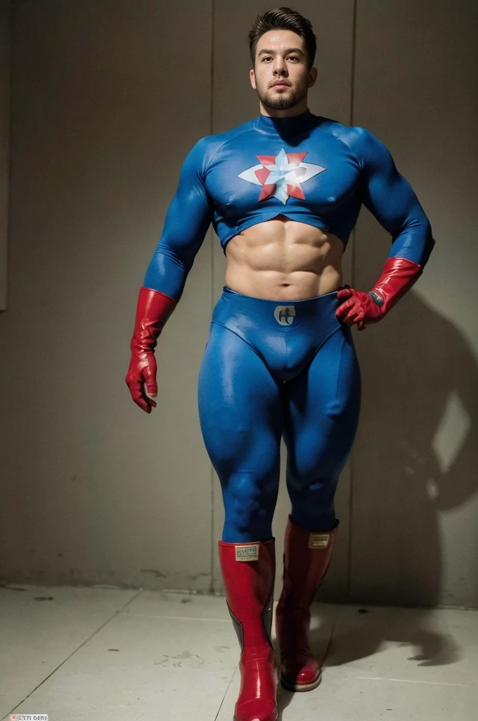 (realistic,hyper-detailed,8k,DC comic superhero,Captain Atom,captainatom),
(Hollow suit),
(red gloves,redgloves),
(red boots,redboots) ,  ((unrealistic wide hips , unrealistic wide pelvis , plump hips)) , hips , thighs , sexy , eroticism , nsfw ,  gay, gay focus , narrow waist , snatched waist