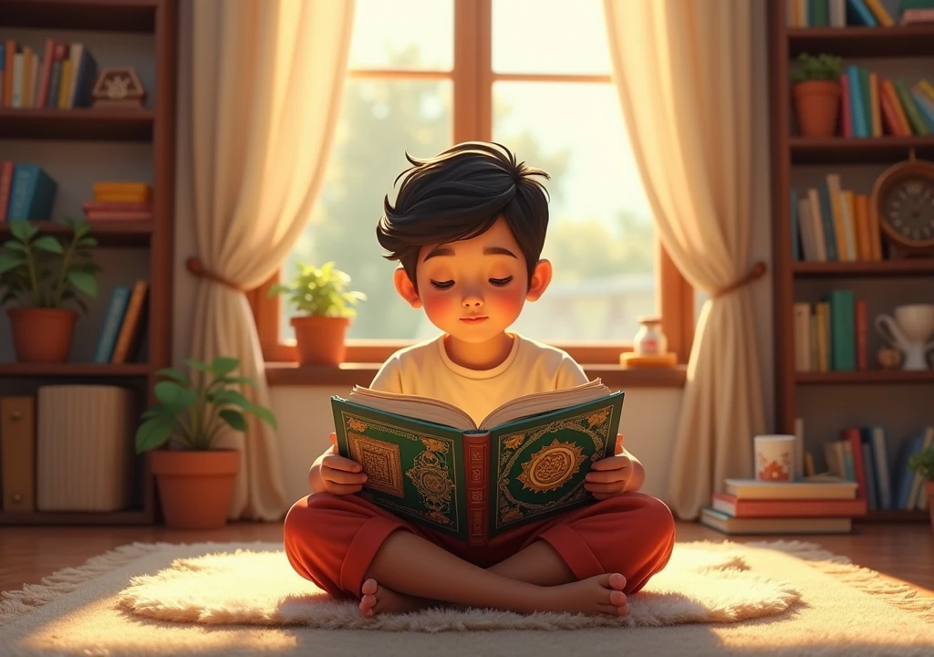 Place an image of the Norani Qaida book prominently. Alternatively, use an image of a person studying from the book.