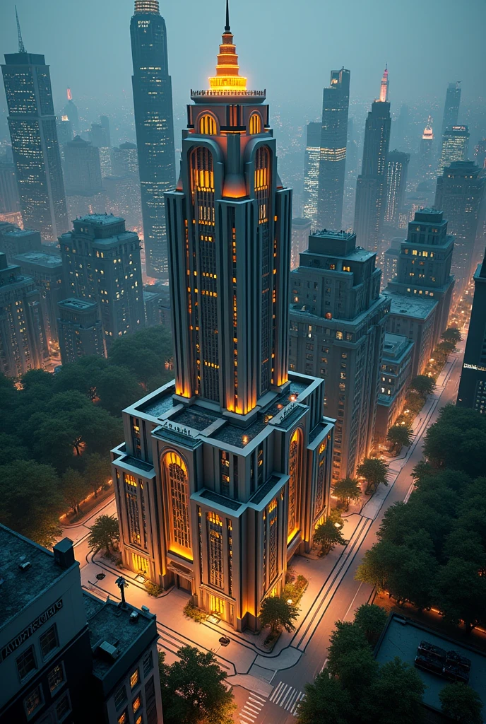capital building, city hall, city centre, 5 stories
tall, short, multiple buildings, birdseye view ,art deco design,streamline moderne,futuristic architecture, Abstraction,modern style,Luxury and Luxury,Future night view,Futuristic decorative elements,Metallic,number line,sci-fi lamp,Virtual Engine,Unreal rendering, neon lights, greenery,