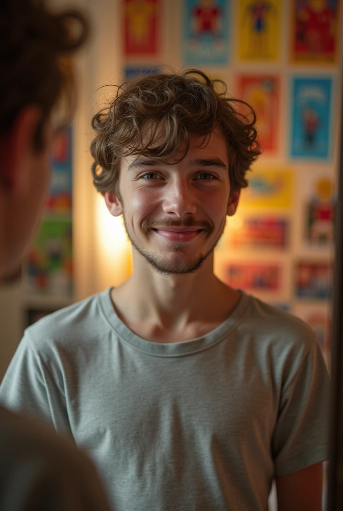 14 year boy beard growth