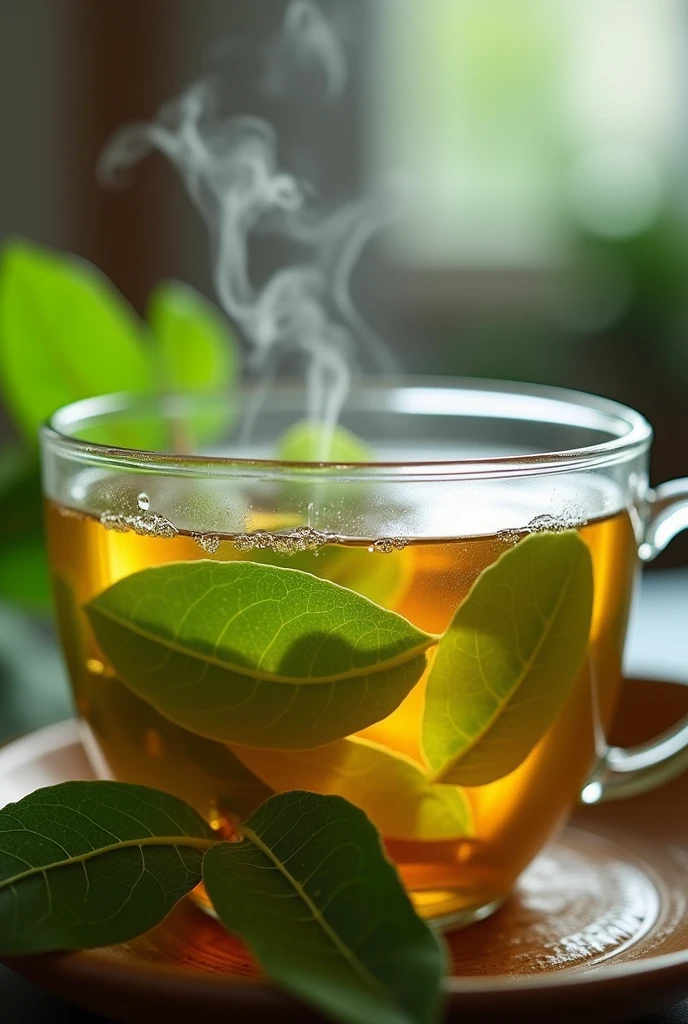 I want the soursop leaf water to be filtering for a tea without characters and closer
