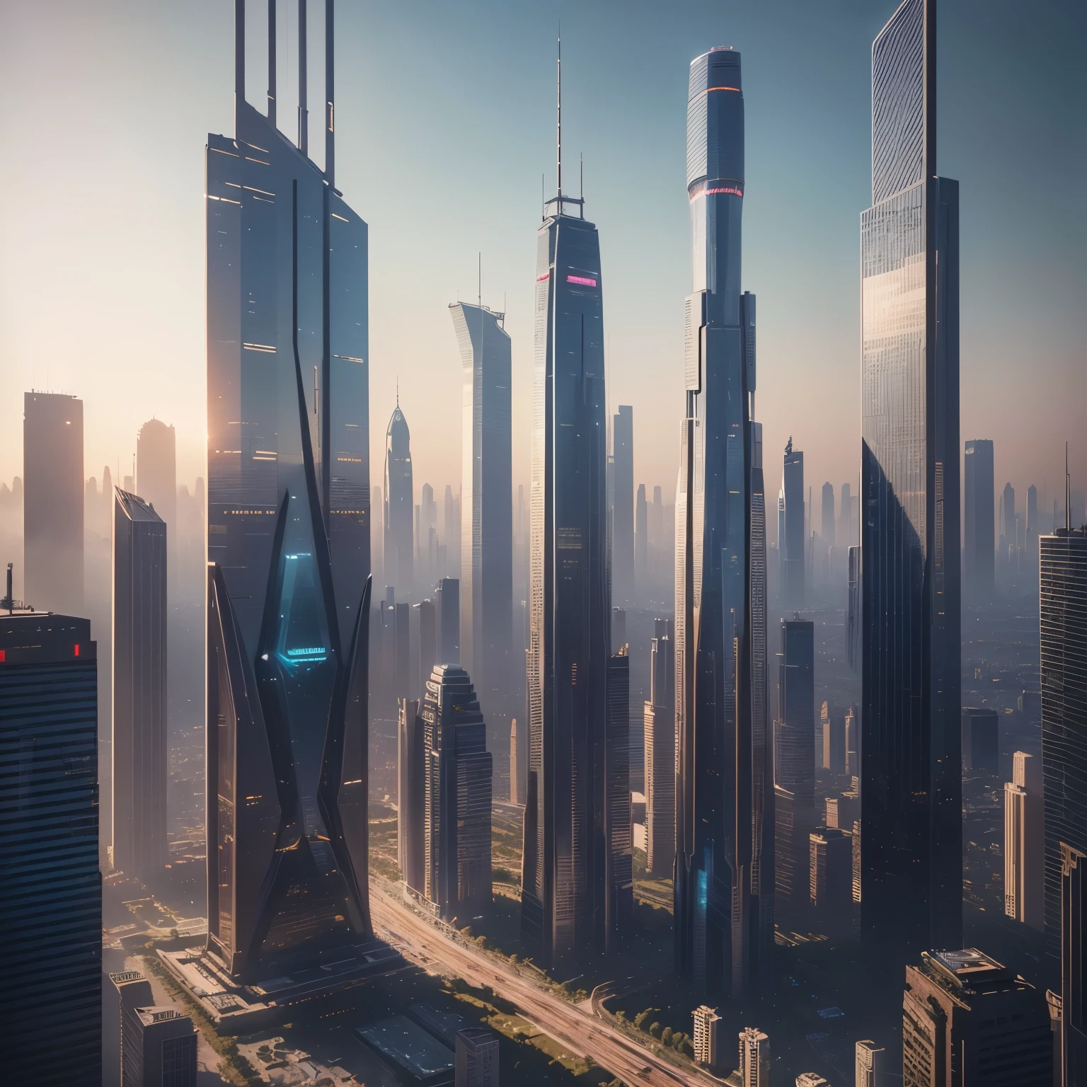 (best quality,4k,8k,highres,masterpiece:1.2),ultra-detailed,(realistic,photorealistic,photo-realistic:1.37),cyberpunk,futuristic world,tall skyscrapers,earth,SF art,imaginative,SF fantasy,futuristic city,high resolution,futuristic glass skyscrapers towering skyline,megacity