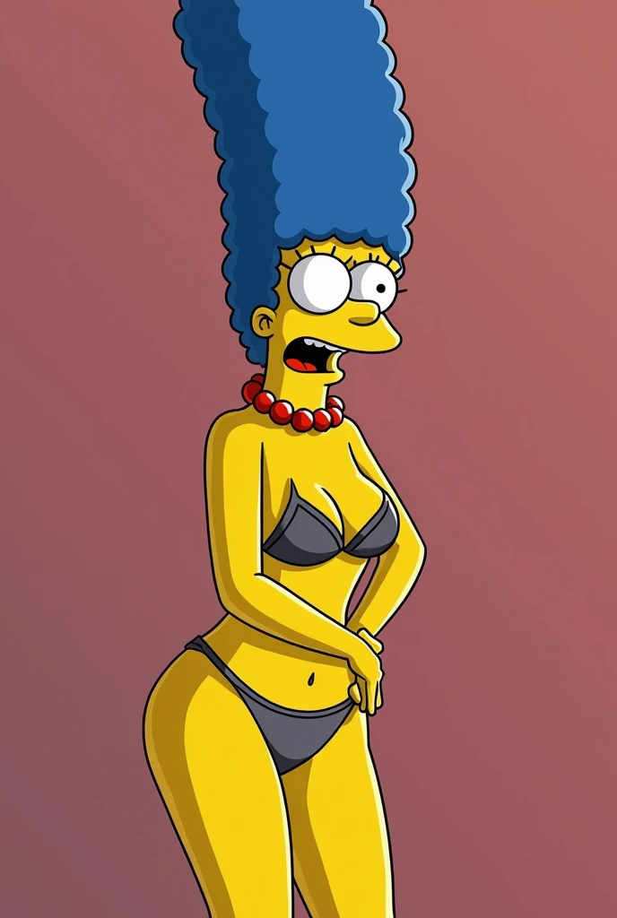 Marge simpson sex lingerie sin brasier camel toe
