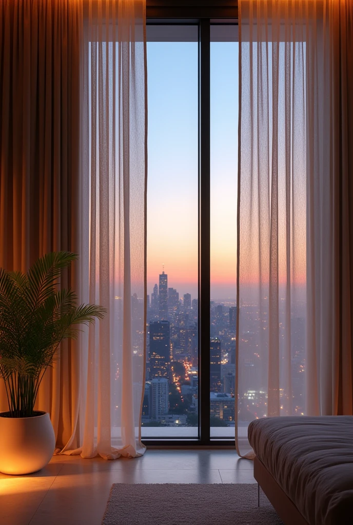 Electric smart curtains