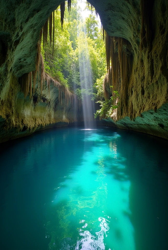 How a cenote looks like