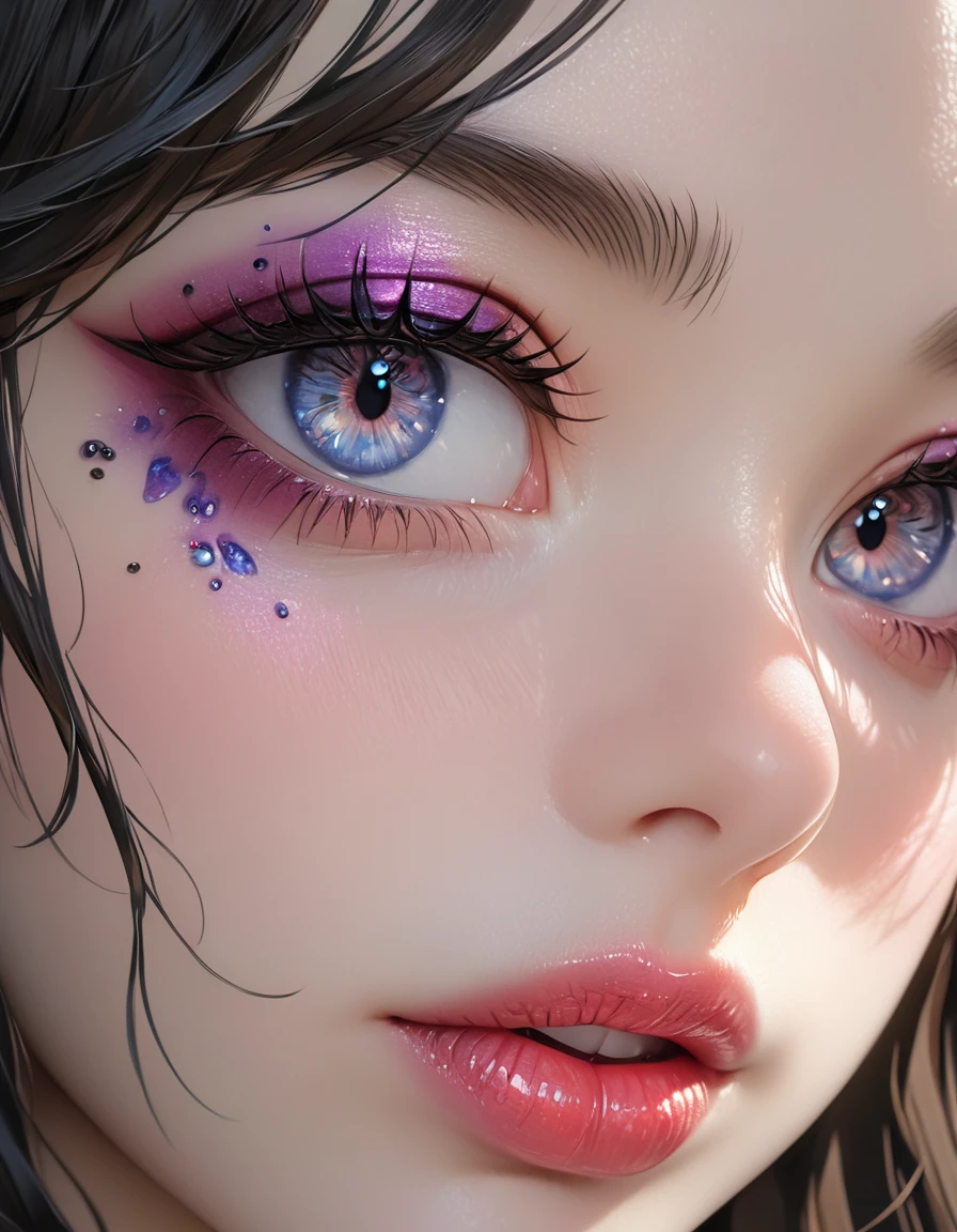 1girl, blueberry, fruits, white background, black hair, beautiful detailed eyes, beautiful detailed lips, extremely detailed face and skin, longeyelashes, (best quality,4k,8k,highres,masterpiece:1.2),ultra-detailed,(realistic,photorealistic,photo-realistic:1.37),digital painting,vibrant colors,soft lighting,cinematic composition