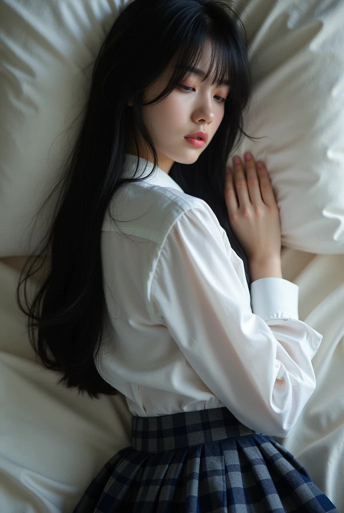 The background is changed to bed。
