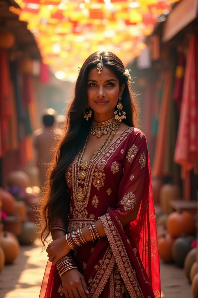 Indian girl in salwar
