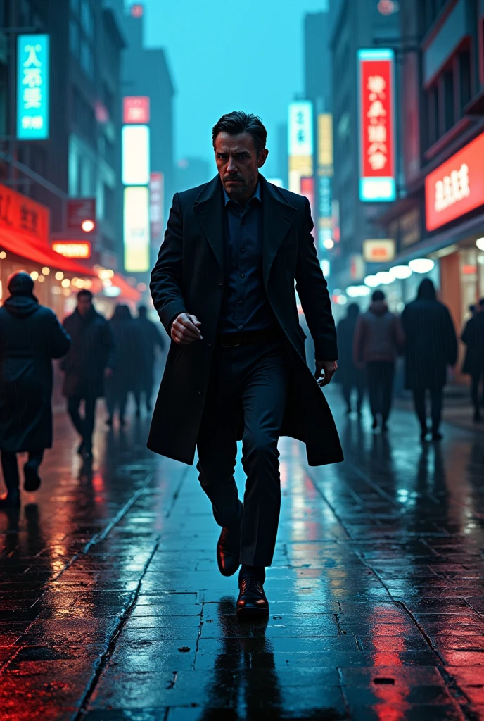 Detective chasing a killer in 3 cities